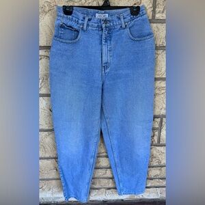 Cherokee Mom Jeans High Rise Blue Vintage 80’s 90’s Size 10 P Original Mom Jeans